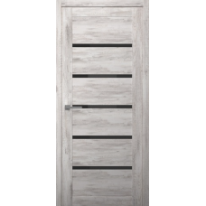 Дверь межкомнатная ALBERO Мегаполис EcoWood ВЕНА Ель альпийская, стекло черное Дверь межкомнатная ALBERO Мегаполис EcoWood ВЕНА Ель альпийская, стекло черное